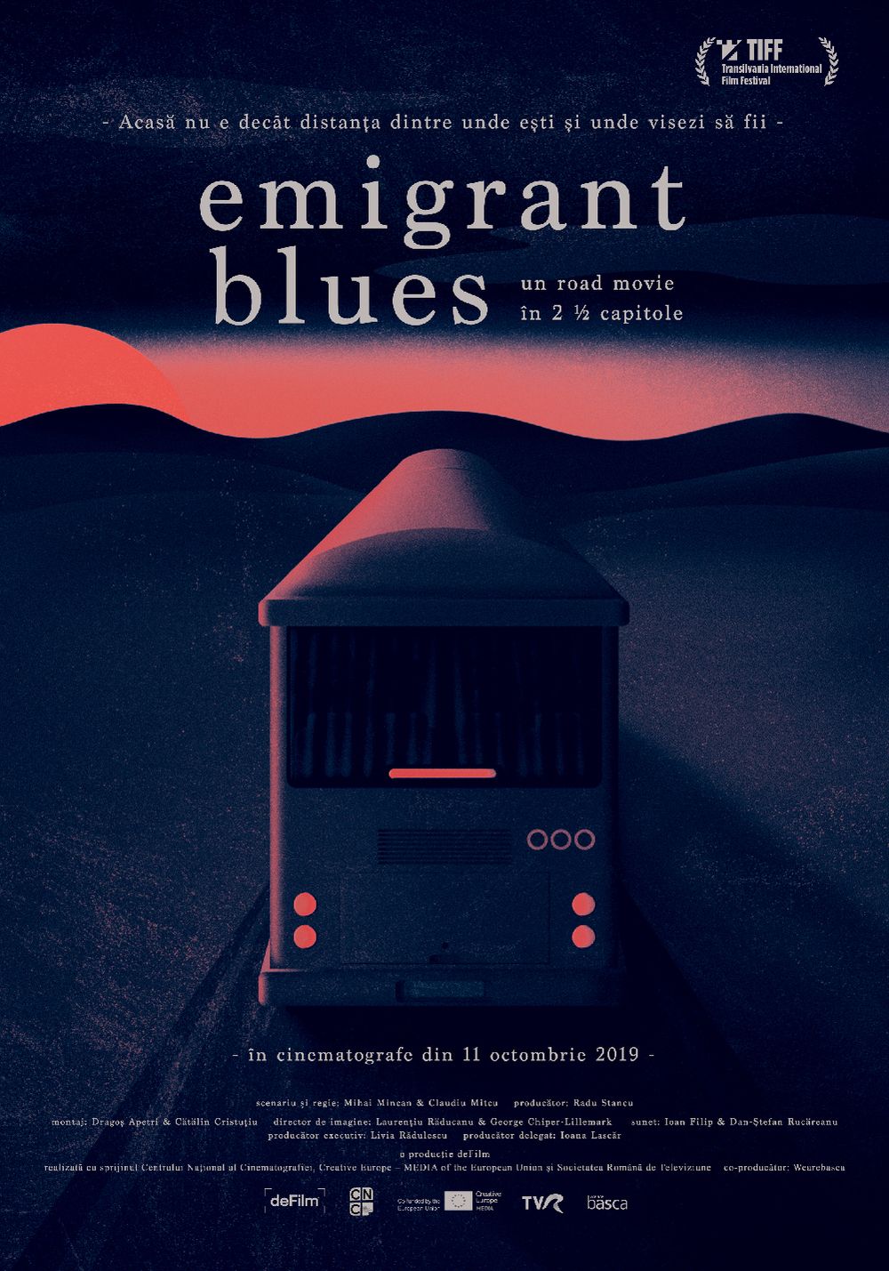 Poster al filmului "Emigrant Blues: un Road Movie în 2 ½ Capitole"