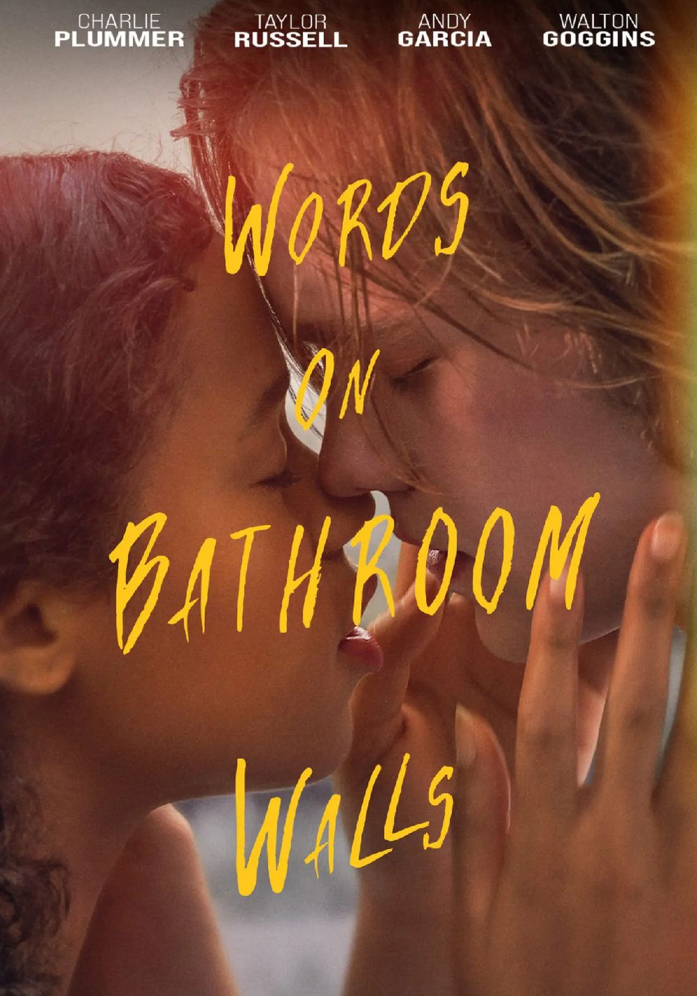 Poster al filmului "Words on Bathroom Walls"