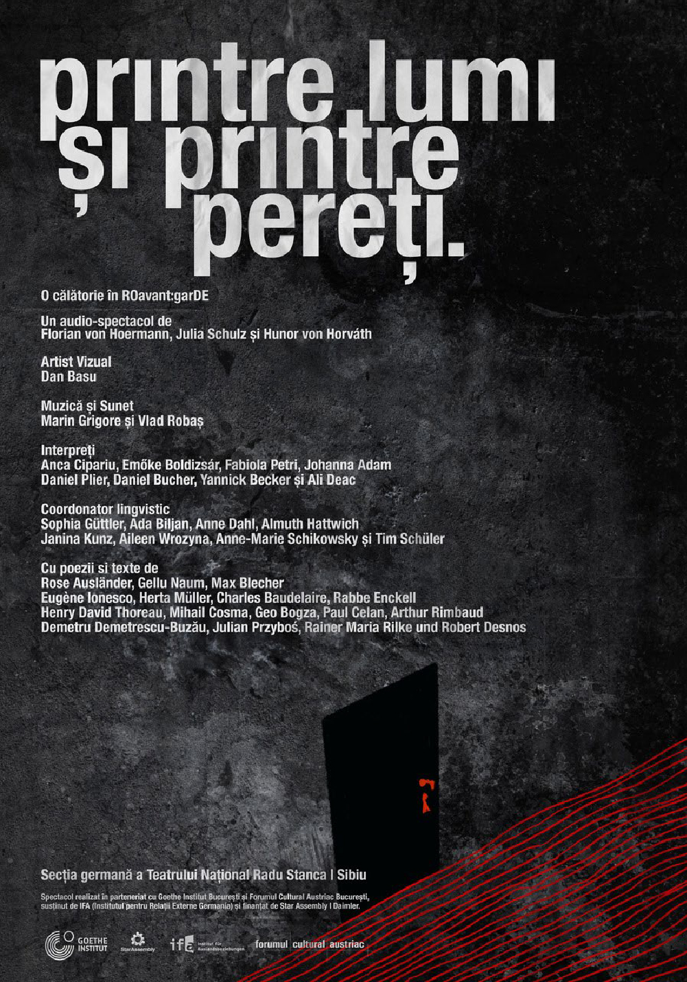 Poster al filmului "Printre Lumi și Printre Pereți"